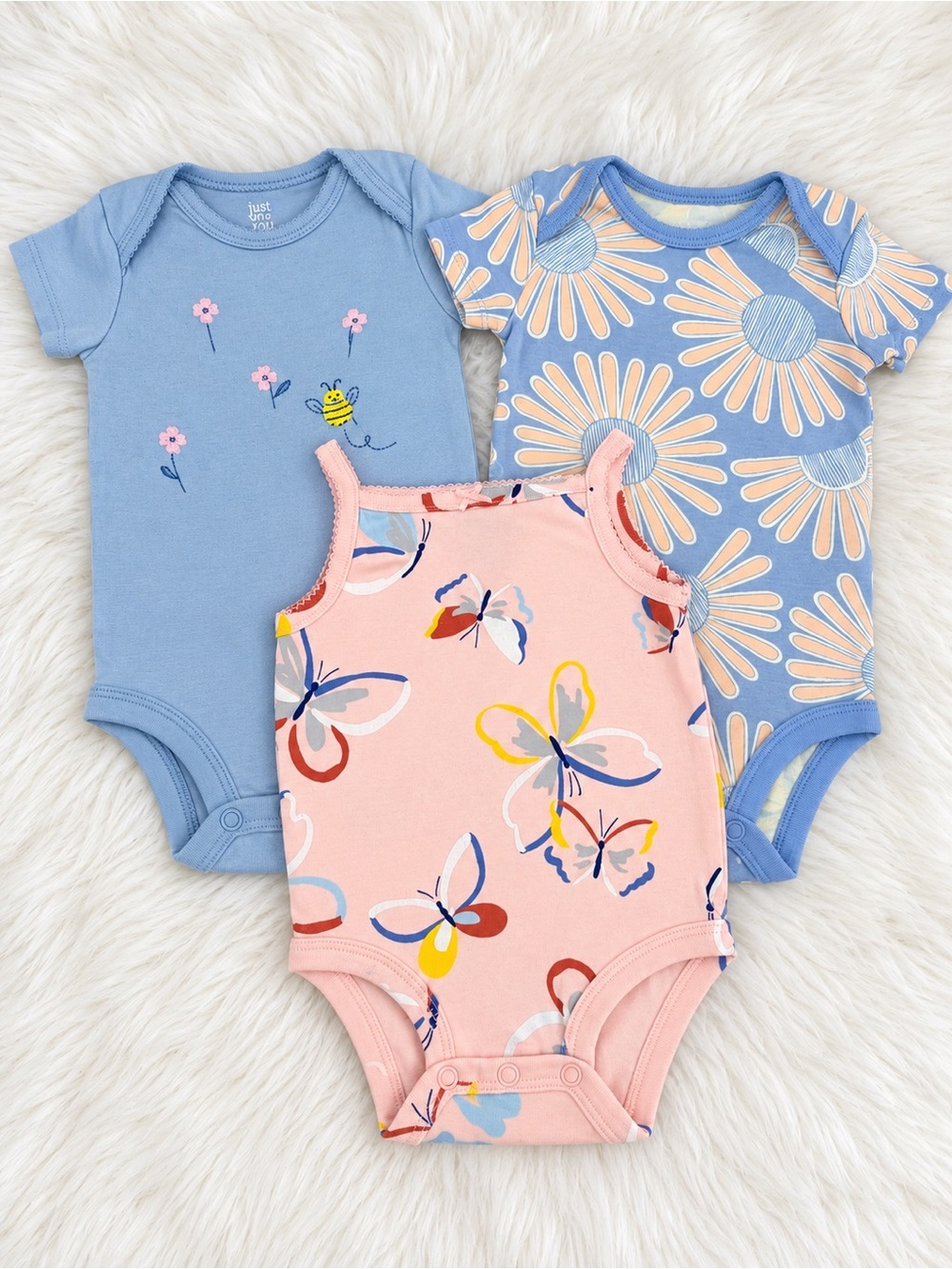 Carter's One-Piece Bodysuits - 3 Pack